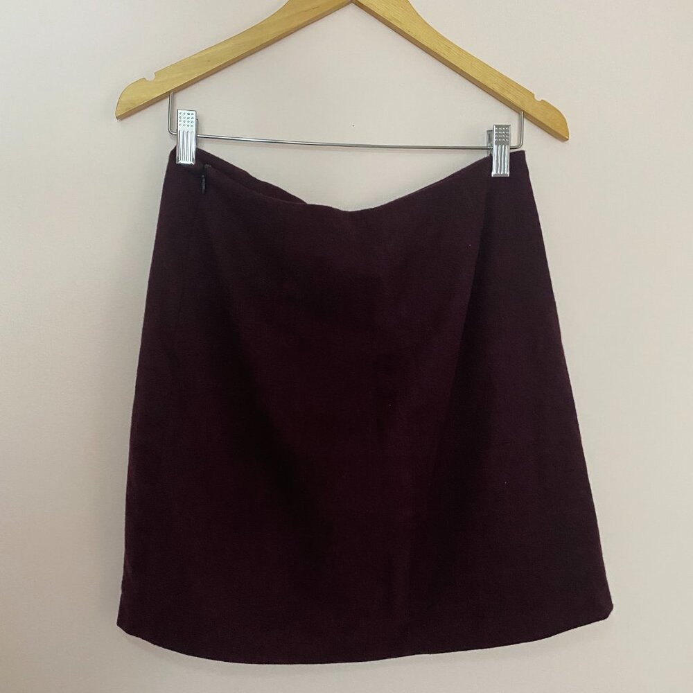 Beautiful dark burgundy skirt